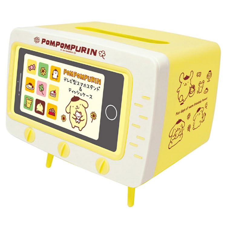 Amazon.co.jp: ケイカンパニー ポムポムプリン テレビ型スマホスタンド